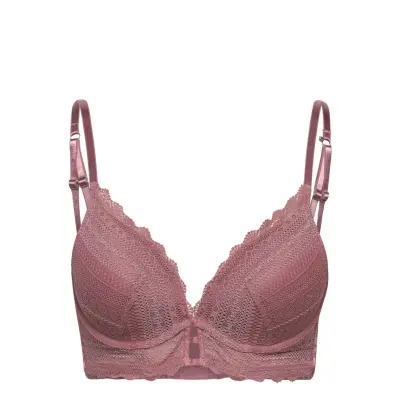 Chynna Pp Push Ll Lingerie Bras & Tops Push Up Bras Rosa Hunkemöller