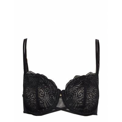 Co Bra Underw. Half Cup Lingerie Bras & Tops Balc Tte Bras Svart CHANTELLE