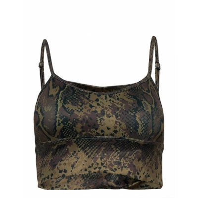 Cobra Logo Strap Bra Lingerie Bras & Tops Sports Bras - ALL Grön AIM'N