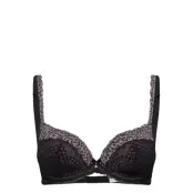 Coely_Padded_Heart_Shape Lingerie Bras & Tops Push Up Bras Svart Marie Jo