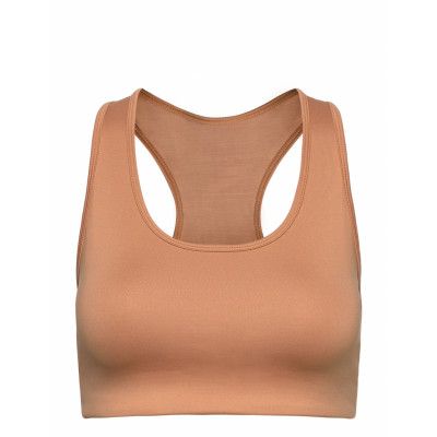 Compression Sports Bra A/B Lingerie Bras & Tops Sports Bras - ALL Beige Stay In Place