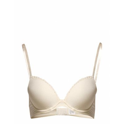 Customized Lift Lingerie Bras & Tops Push-up Bra Creme Calvin Klein