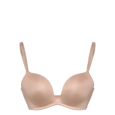 Hunkemöller Deep V Pp Push Svart