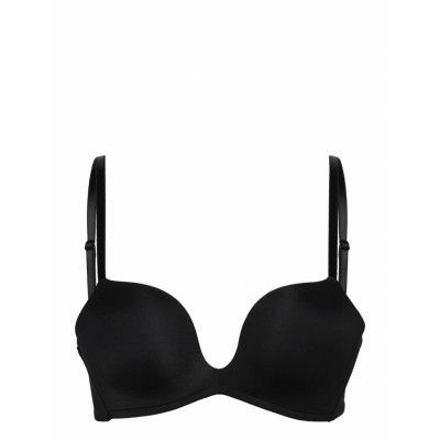 Hunkemöller Deep-V Padded Underwired Push-Up Bra Svart