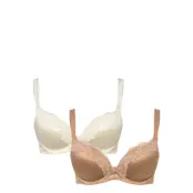 Dorina Origins-Shiny Micro Plunge - Cream - 85 B