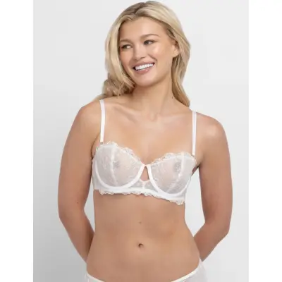 Dorina Yelena Wired Bra - White - 75 E