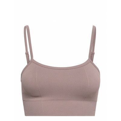 Dusty Violet Luxe Seamless Strap Bra Lingerie Bras & Tops Sports Bras - ALL Lila AIM'N