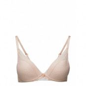 Festivité Plunge T-Shirt Bra *Villkorat Erbjudande Lingerie Bras & Tops Plunge Bras Beige CHANTELLE