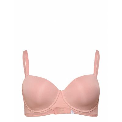 Figuras Padded Balcony Bra Lingerie Bras & Tops Balc Tte Bras Rosa Primadonna