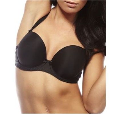 Freya Deco Moulded Plunge Bra Black * Fri Frakt * * Kampanj *