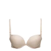 Full Effect Bra - Skin - 85C Lingerie Bras & Tops Push Up Bras Beige WONDERBRA