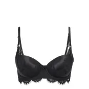 Hannako Pd Lingerie Bras & Tops Push Up Bras Svart *Villkorat Erbjudande Hunkemöller