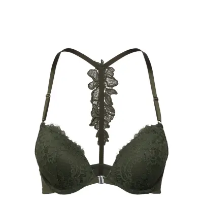 Hunkemöller Amara Pp Push Khaki Green