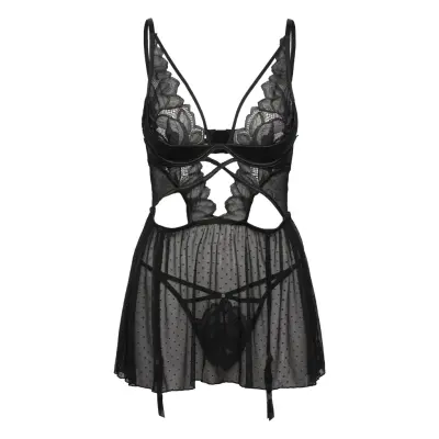 Hunkemöller Bd Wired Billie Push Up Svart