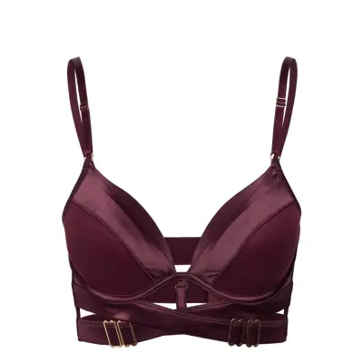 Hunkemöller Colette Pp Push Ll Burgundy