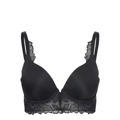 Hunkemöller Jemima Padded Underwired Longline Push-Up Bra Svart