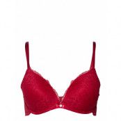 Hunkemöller Marine Padded Push-Up Underwired Bra Röd