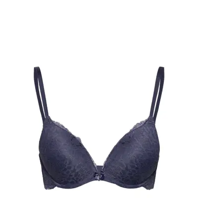 Hunkemöller Marine Pp Push Marinblå