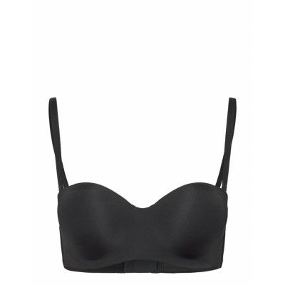 Hunkemöller Smooth Padded Underwired Strapless Push-Up Bra Svart
