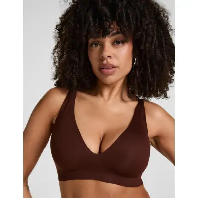 Hunkemöller Ultimate Comfort Bralette - Brown - XS