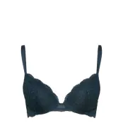 Idole - Bra No.2 - Plunge Push-Up Bra *Villkorat Erbjudande Lingerie Bras & Tops Push Up Bras Grön Etam