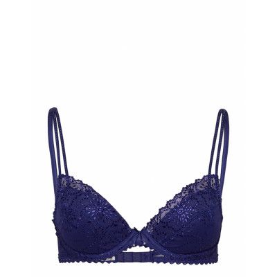 Jane_Push_Up Lingerie Bras & Tops Push Up Bras Blå Marie Jo