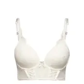 Jolie Pp Push Ll Lingerie Bras & Tops Push Up Bras Vit Hunkemöller