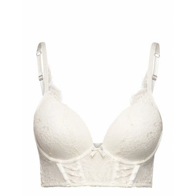 Jolie Pp Push Ll Lingerie Bras & Tops Push Up Bras Vit Hunkemöller