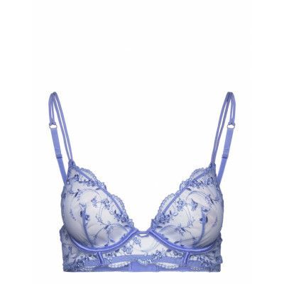 Joyfull - Sc Classique Lingerie Bras & Tops Push Up Bras Blue Etam