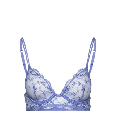 Joyfull - Sc Classique Lingerie Bras & Tops Push Up Bras Blue Etam