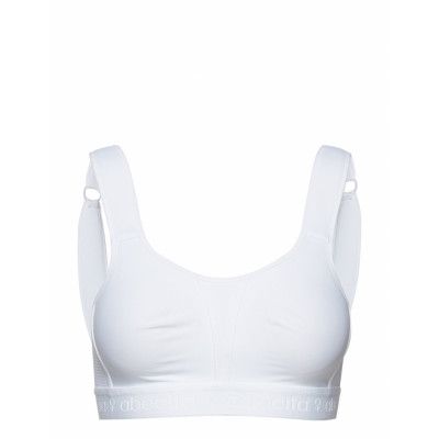 Kimberly,Sport Bra *Villkorat Erbjudande Lingerie Bras & Tops Sports Bras - ALL Vit Abecita