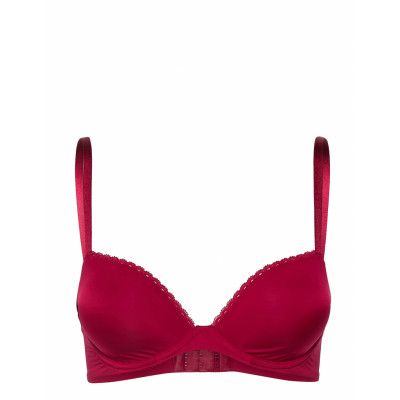 Customized Lift Lingerie Bras & Tops Push Up Bras Röd Calvin Klein
