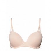 Lift Demi Lingerie Bras & Tops Push Up Bras Rosa Calvin Klein