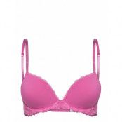 Lift Demi Lingerie Bras & Tops T-shirt Bras Rosa Calvin Klein