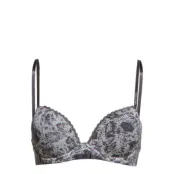 Customized Lift Lingerie Bras & Tops Push Up Bras Svart Calvin Klein