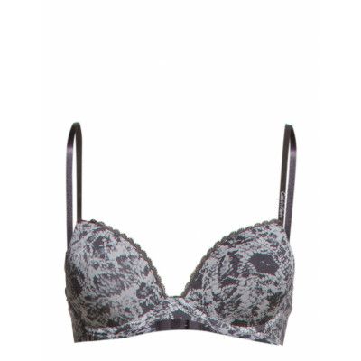 Customized Lift Lingerie Bras & Tops Push Up Bras Svart Calvin Klein