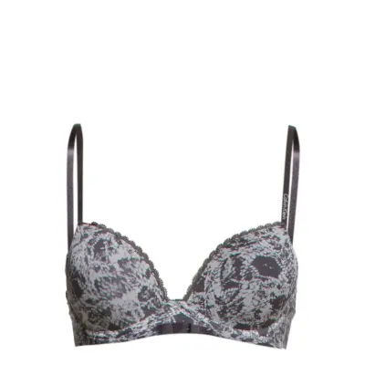 Customized Lift Lingerie Bras & Tops Push Up Bras Svart Calvin Klein