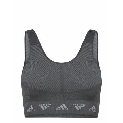Light Support Aeroknit Bra Lingerie Bras & Tops Sports Bras - All Grå Adidas Performance
