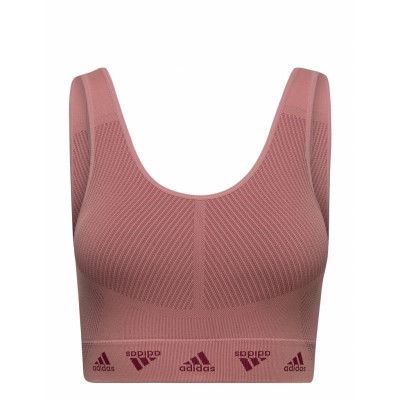 Light Support Aeroknit Bra Lingerie Bras & Tops Sports Bras - ALL Rosa Adidas Performance