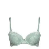 Light_Padded Lianne/Eco Demi Lingerie Bras & Tops Push Up Bras Grön Dorina