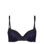 Light_Padded Noemie Demi Lingerie Bras & Tops Push Up Bras Marinblå Dorina