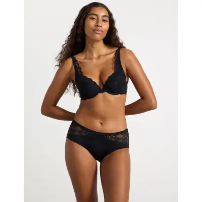 Lindex Bra Malva Iris - Black - C x 85
