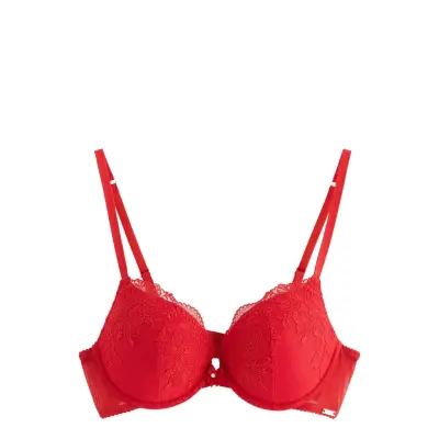 Lindex Bra Malva Lina Röd