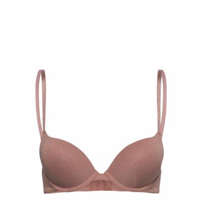 Lindex Bra Malva Lurex Rosa