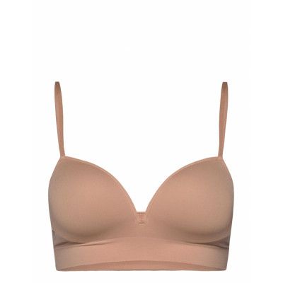 Lindex Bra Seamless Push Up Joy Beige