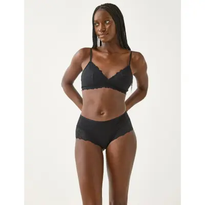 Lindex Bygellös Soft Bh - Black - XS