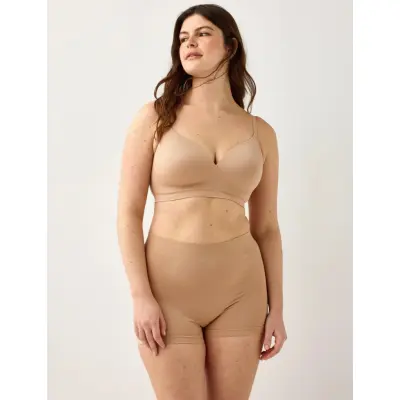 Lindex Flora Wirefree Bra - Beige - 85 A