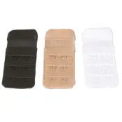 Magic 3-pack Bra Extender 2 Hooks 3,8 cm