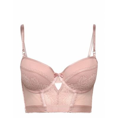 Malika Pd Ll Lingerie Bras & Tops Push Up Bras Rosa Hunkemöller