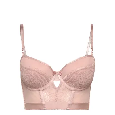 Malika Pd Ll Lingerie Bras & Tops Push Up Bras Rosa Hunkemöller